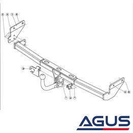 HYUNDAI i20 Çeki Demiri 2008-2014