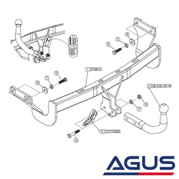 HYUNDAI i40 Çeki Demiri