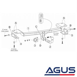 HYUNDAI ix35 Çeki Demiri 2009-2015