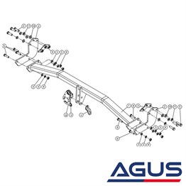 HYUNDAI Kona 2017-2023 Çeki Demiri
