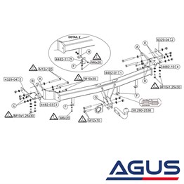 HYUNDAI Santa Fe Çeki Demiri 2006-2013 T (CM)
