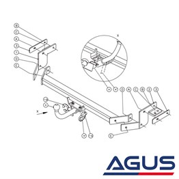 HYUNDAI Sonata Çeki Demiri 2007-2011