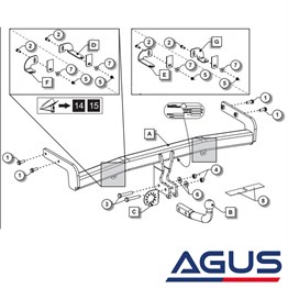 HYUNDAI Tucson Çeki Demiri 2018-2020