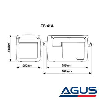İNDEL B 41 Litre Kompresörlü Araç Buzdolabı 12V / 24V