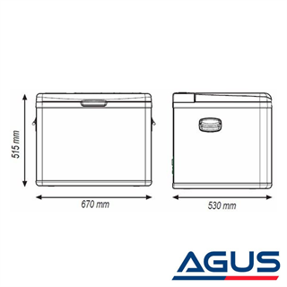 İNDEL B 55 Litre Kompresörlü Araç Buzdolabı 12V / 24V - 220V