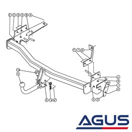INFINITY FX35 Sökülebilir Çeki Demiri 2004-2009