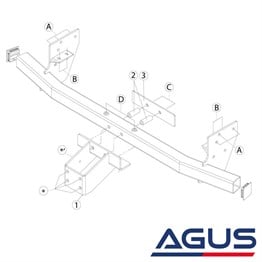 ISUZU D-Max Pick-Up Kamyonet Çeki Demiri 2004-2012