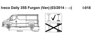 IVECO Daily 35S 3520-1120mm. Çeki Demiri 2014-