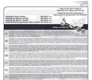 LAND ROVER Range Rover 2017-2020 Römork Tesisatı 13P