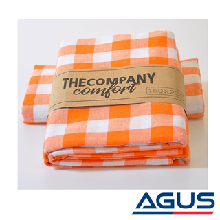 Kamp & Karavan Masa ve Piknik Örtüsü - Turuncu 160x220cm