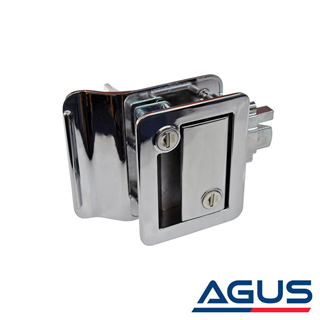 Karavan Çift Kilitli Kapı Kilidi Krom