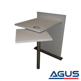 Karavan Döner Tip Masa Ayağı 75 cm