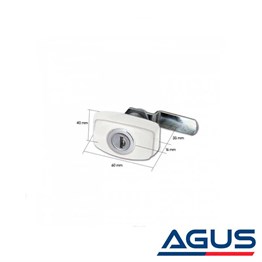 Karavan Kapı Kilidi Beyaz