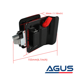 Karavan Çift Kilitli Kapı Kilidi