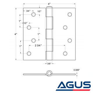 Karavan Kapı Menteşesi Universal
