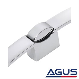 Karavan Oval Krom Bas-Çek Mobilya Kilidi 