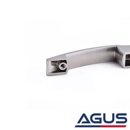 Karavan Oval Krom Bas-Çek Mobilya Kilidi 