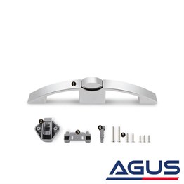 Karavan Oval Krom Bas-Çek Mobilya Kilidi 