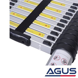 Karavan & Tekne Katlanır Alüminyum Teleskobik Merdiven 9 Basamaklı