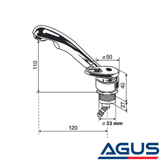 Karavan Twist Krom Plastik Sıcak/Soğuk Su Katlanır Musluk