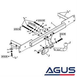 KIA Carnival Çeki Demiri 1999-2006 (FL)