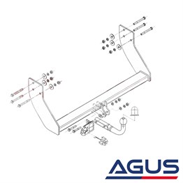 KIA K-2500/K-2700 Pick-Up Kamyonet Çeki Demiri