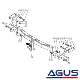 KIA Optima Çeki Demiri 2012- Sedan, Stationwagon