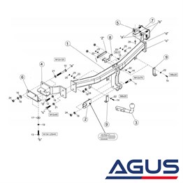 Kia Sorento Çeki Demiri 2010-2012