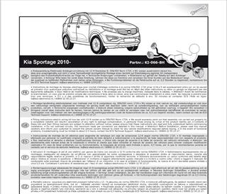 KIA Sportage 2010-2015 Römork Tesisatı 7P