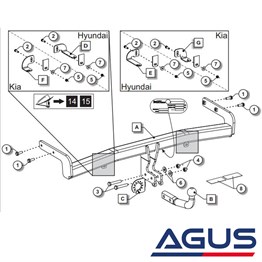 KIA Sportage Çeki Demiri (QL) 2018-2021