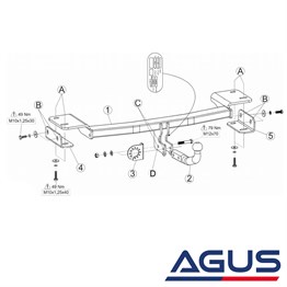KIA Sportage Çeki Demiri (SL) 2010-2015