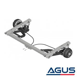 Knott 1350 kg Bağımsız Süspansiyonlu Dingil 1200 mm