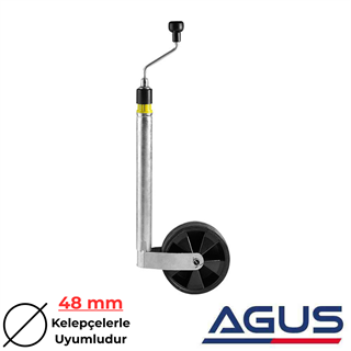 Knott 150 kg 48 mm Krikolu Ön Destek Tekeri Kilo Ölçerli