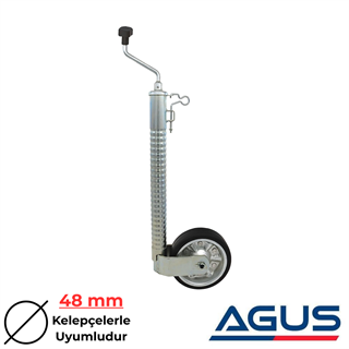 Knott 350 kg 48 mm Krikolu Ön Destek Tekeri Anti-slip