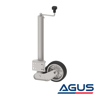 Knott 500 kg 60 mm Krikolu Ön Destek Tekeri Katlanabilir Flanşlı