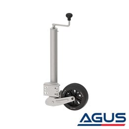 Knott 500 kg 60 mm Krikolu Ön Destek Tekeri Katlanır Tip Flanşlı