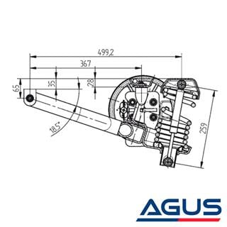 KNOTT Bağımsız Süspansiyon Sağ 675 KG 
