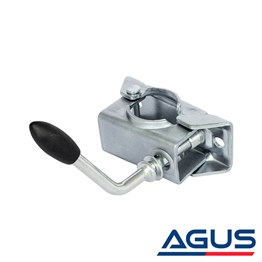 Knott Karavan & Römork Destek Tekeri Bağlama Kelepçesi 48 mm Metal