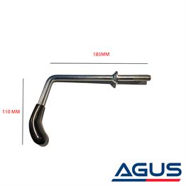 Knott Karavan Destek Tekeri Kelepçe Kolu