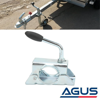 Knott Karavan & Römork Destek Tekeri Bağlama Kelepçesi 48 mm Metal