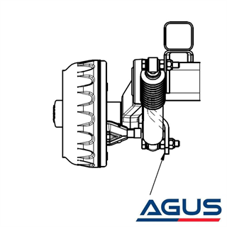 KNOTT Premium Amortisörü 220mm I 340 mm 900 Kg