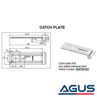 Knott Römork Kasa Kilit Karşılığı 125x31
