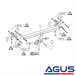 LANCIA Delta Çeki Demiri