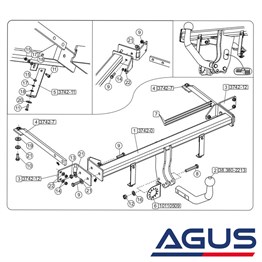 LANCIA Ypsilon Çeki Demiri