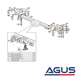 LAND ROVER Discovery 5 Sökülebilir Çeki Demiri 2017- 