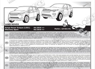 LAND ROVER Discovery Sport 2019-2020 Römork Tesisatı 13P