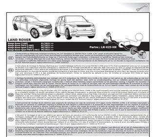 LAND ROVER Range Rover Evoque 2021- Römork Tesisatı 13P