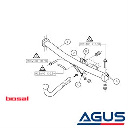 LAND ROVER Range Rover Çeki Demiri 1994-2001
