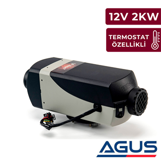 LF-Bros 12V 2KW Termostat Özellikli PREMIUM Dizel Isıtıcı
