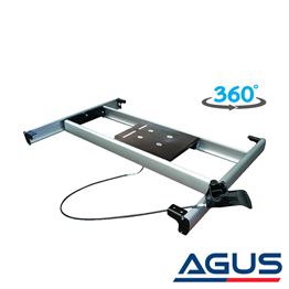 Nuova Mapa 360° Dönen Zemine Vidalanabilir Yükseklik Ayarlı Masa Ayağı 79x38